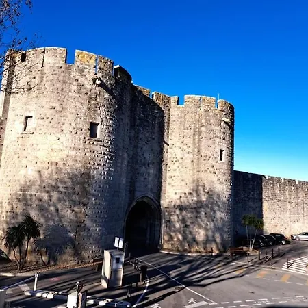 Lesehan Appartement Aigues Mortes Vue Remparts Extérieur photo